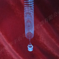 Quartz spring scale