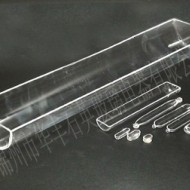 Quartz semicircle boat