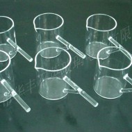 Quartz belt handle beaker